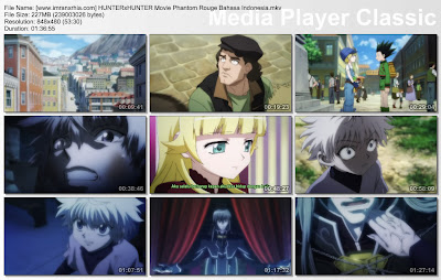 Download Film / Anime Hunter x Hunter Movie "Phantom Rouge" Bahasa Indonesia