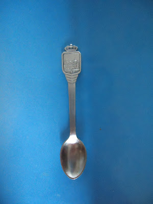 ANTIQUE KNUTHENBORG SOLID SILVER SPOON D.G.S DENMARK 