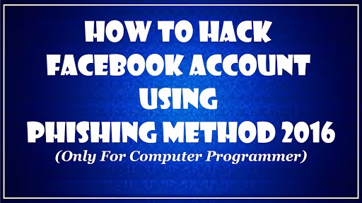 Hack facebook account using New phishing method 2016