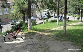 Biserica Reformata din Cetatea Targu Mures-scari - Then and Now