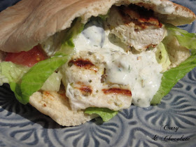 Souvlaki de pollo – Chicken souvlaki