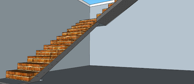 brick masonry for staircase