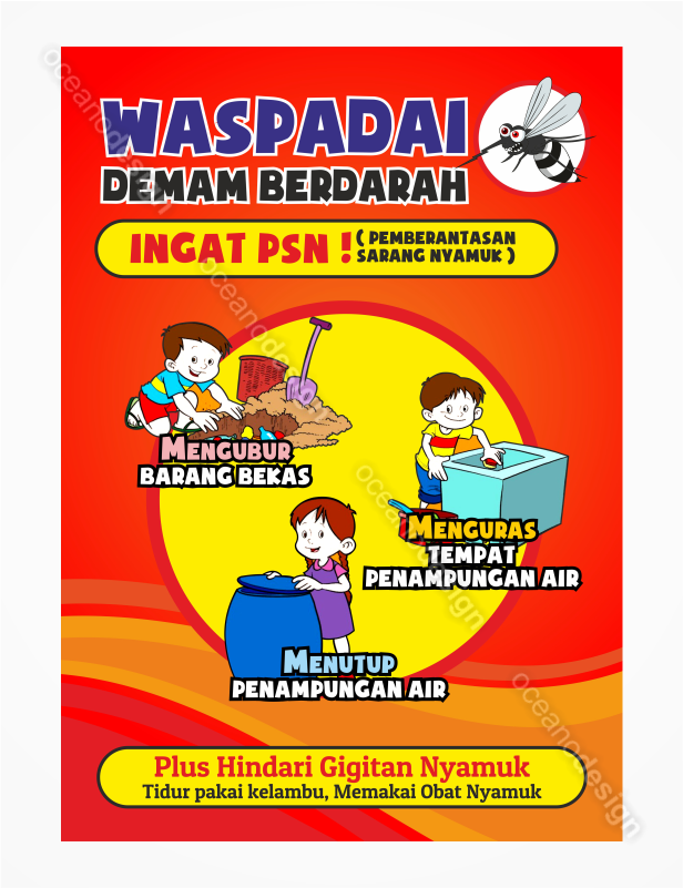 Desain poster demam berdarah ugm - Jasa Desain Grafis Jogja