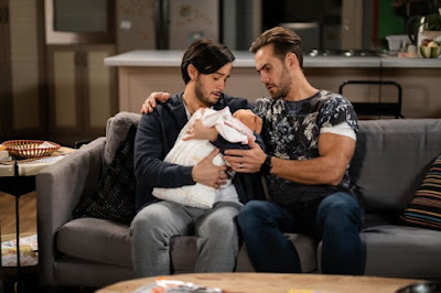 Neighbours spoilers: David and Aaron say a painful goodbye