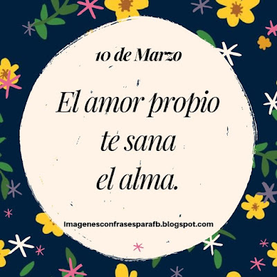 Frase del Día 10 de Marzo del 2019