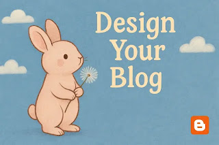 A little, pale pink bunny is holding dandelion seeds and thinking!