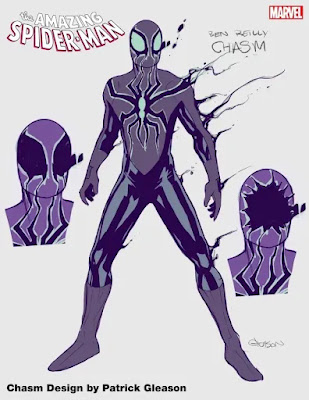 Marvel revela en 'Amazing Spider-Man' #93 el nuevo personaje Chasm.
