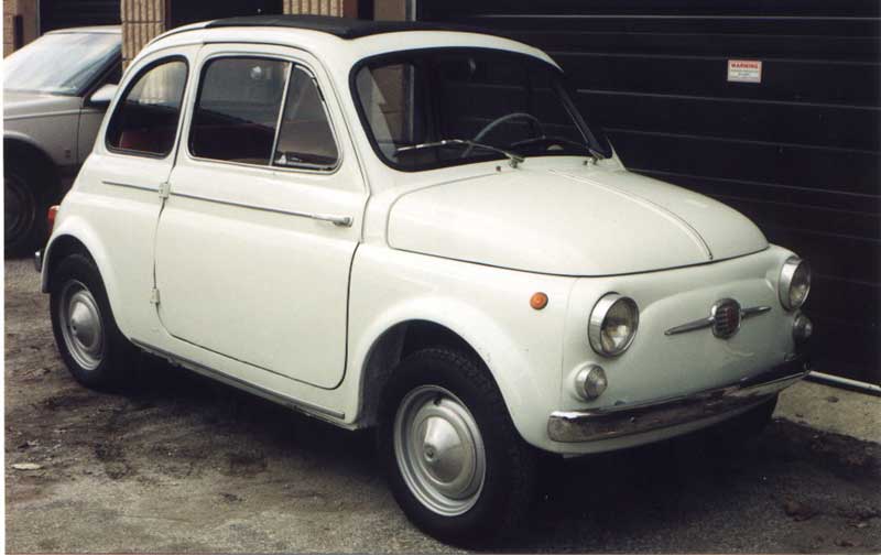 When I was a very small child many many years ago my mom drove a Fiat 500