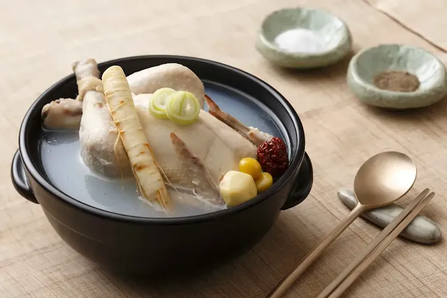 삼계탕 끓이는 순서