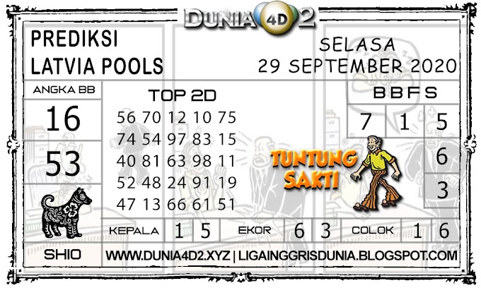 Prediksi Togel LATVIA DUNIA4D2 29 SEPTEMBER 2020