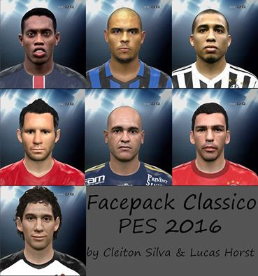 Facepack Classico Pes 2016 By Cleiton Silva & Lucas Horst