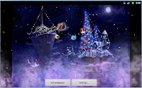 Christmas Snow Fantasy LWP v1.0.11 APK:  hình nền động tuyết Giáng Sinh cực đẹp