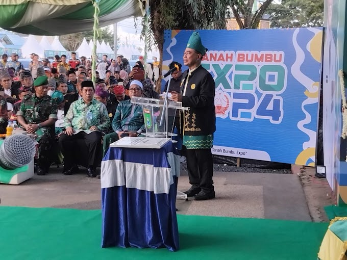 Abah Zairullah Buka Tanah Bumbu Expo Tahun 2024