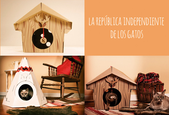 Casitas para gatos