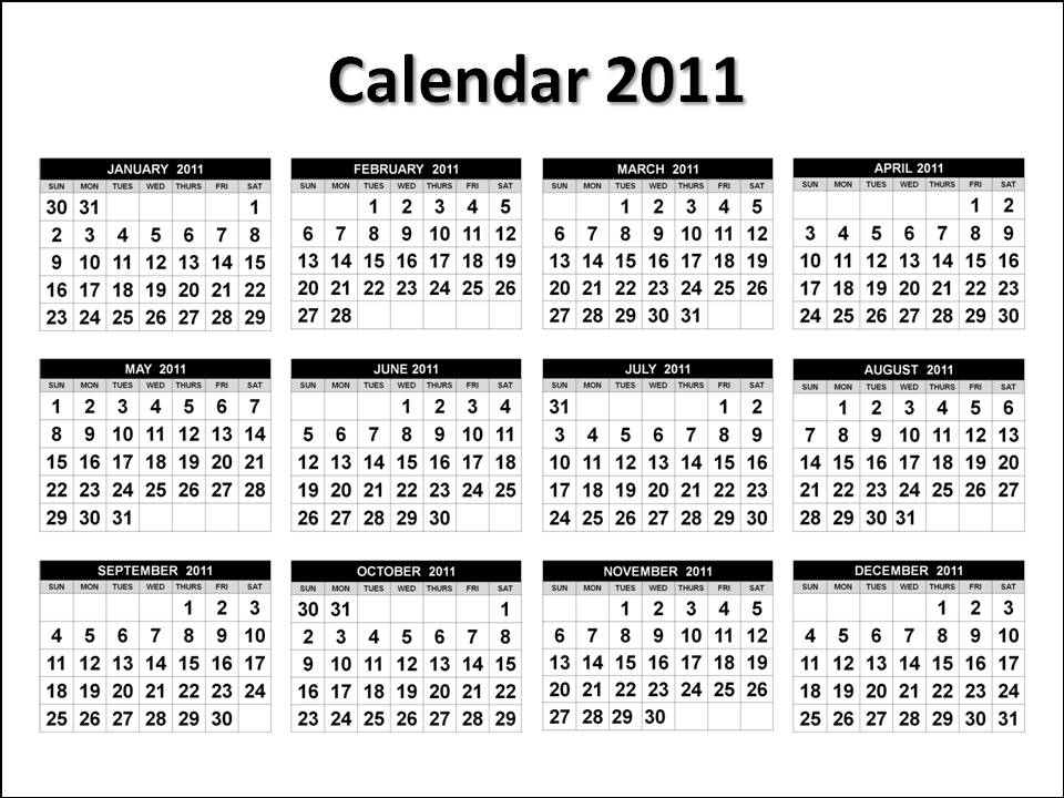 june 2011 calendar page. 2011 Calendar 1 Page.
