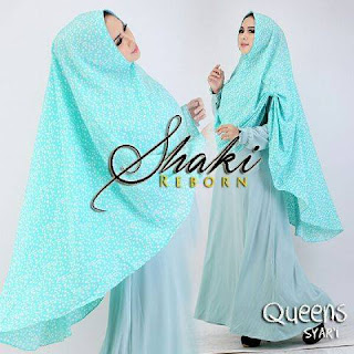 QUEENS syar'i (READY) MINT