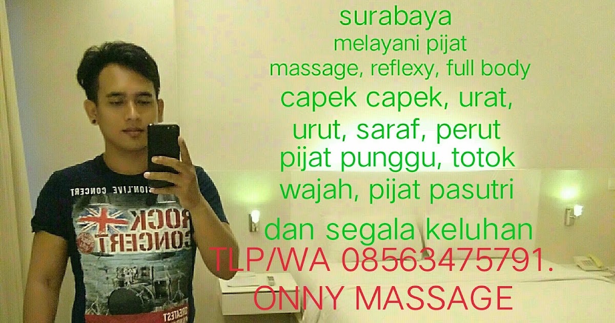 Pijat panggilan dengan terapis tampan dan maco - Pijat 