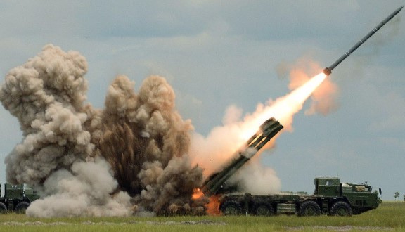 Russia Deploys New MLRS Tornado-S Capable of Firing Rockets 120 KM To Ukraine