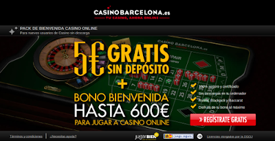 casinobarcelona bono 5 euros gratis hasta 31 diciembre 2015