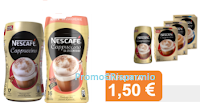 Logo Nescafè Cappuccino quasi gratis con buono sconto e rimborso da TiFrutta o Extra Sconti