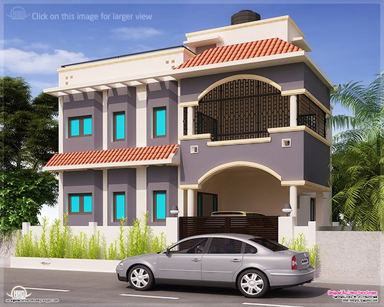 1675 sq-ft Tamilnadu home