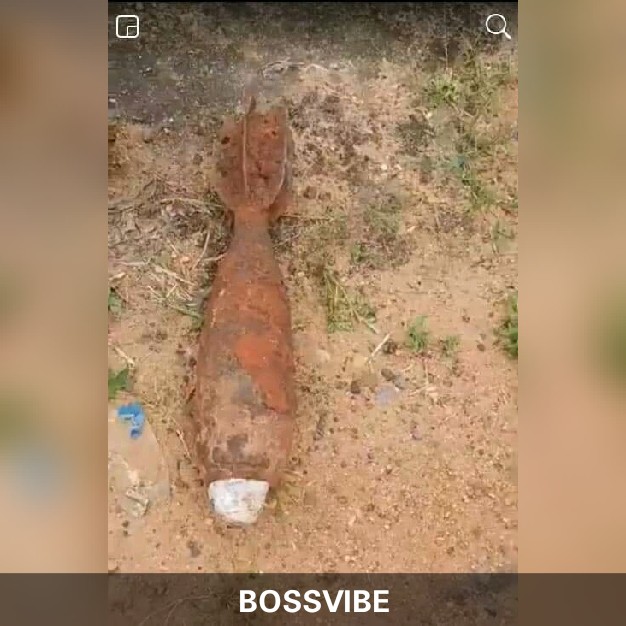 Bomb Found Behind A School In Awka, Anambra State.