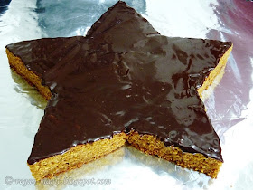 Chocolate Orange Star Cake