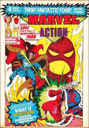 Marvel Action #5, Dr Strange and Dormammu