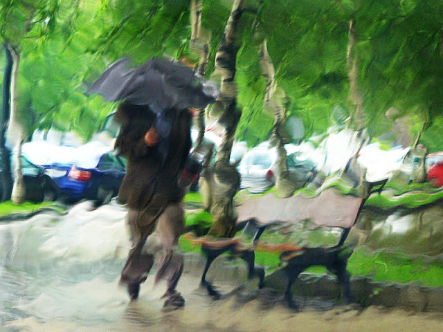 Llover, lo que se dice llover, en Bilbao no llueve