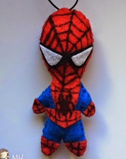 http://www.artedetei.com/2015/03/spiderman-en-fieltro-tutorial.html