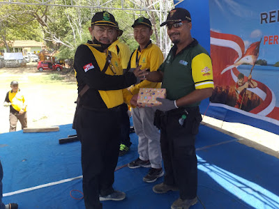 Pilih Suasana Beach Forest Situbondo, Perhutani Bondowoso Peringati HUT RI ke-77 