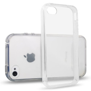  iPhone 4 Case, JETech iPhone 4 4s Case Bumper Shock-Absorption Bumper and Anti-Scratch Clear Back for Apple iPhone 4/4s (Clear) - 0510