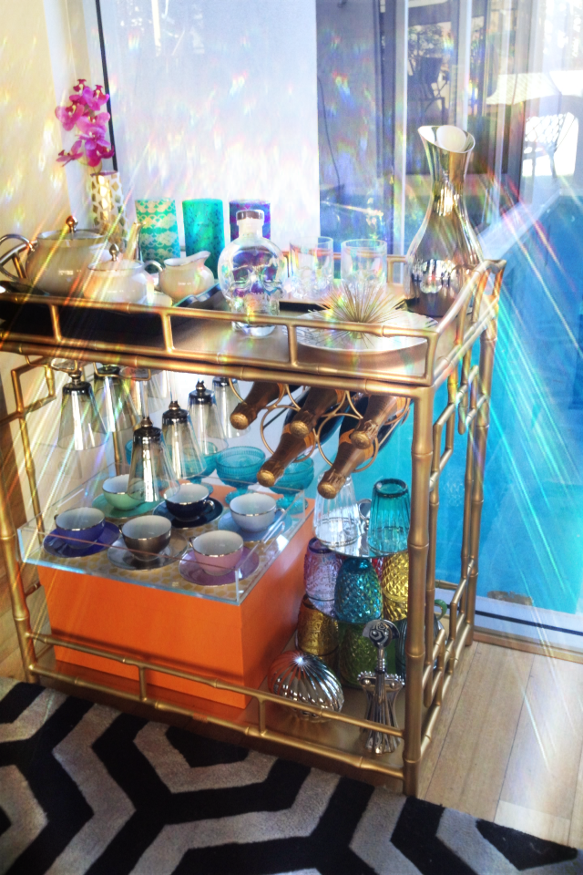 Transforming Tuesdays: Bar Cart to Tea Cart