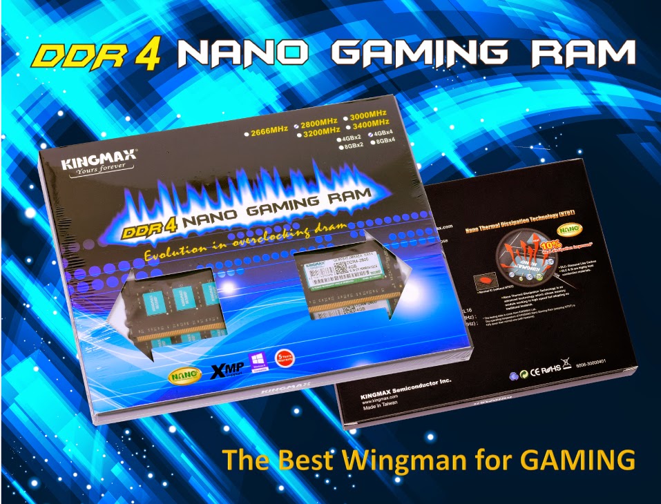 KINGMAX DRAM-DDR4 Nano Gaming RAM