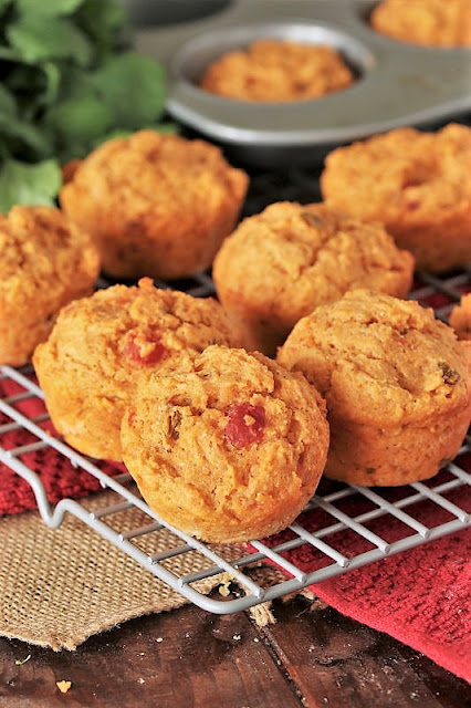  Mixed upwards alongside your favorite chunky salsa Spicy Salsa Muffins