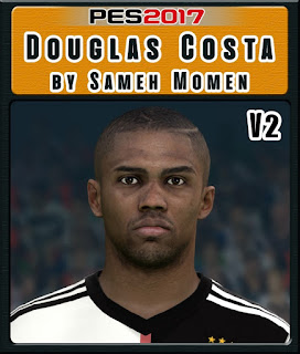 PES 2017 Faces Douglas Costa by Sameh Momen