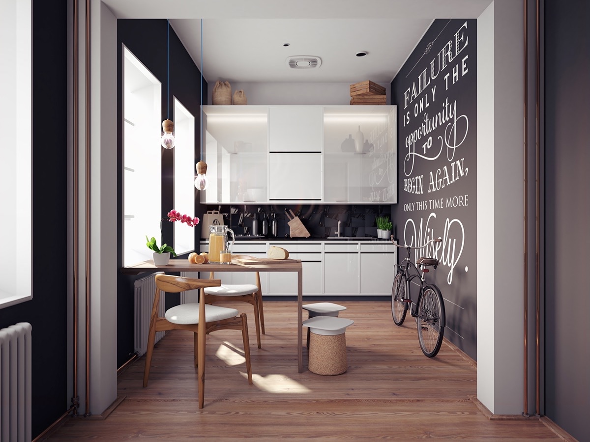 40 Desain Interior  Dapur  Minimalis 