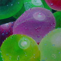 Water balloons, acrylic