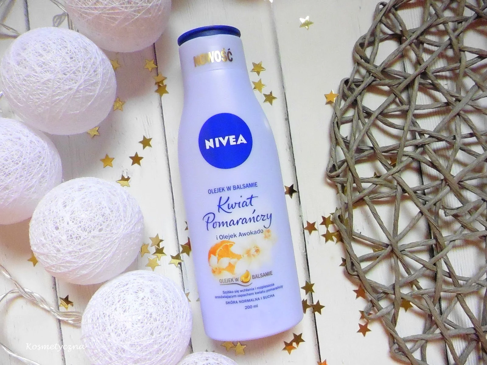 nivea-olejek-w-balsamie, nivea-kwiat-pomaranczy, nivea-olejek