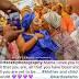 Beautiful bride seen kissing her mother (photo) 
