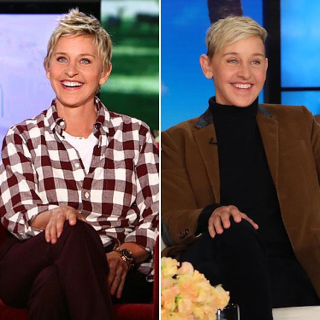 Ellen DeGeneres #10yearchallenge
