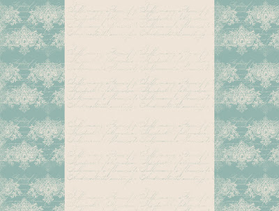 Free Blog Backgrounds on The Background Fairy  Free Blog Background   Aqua And Cream Script