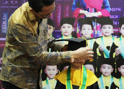 Wisuda Siswa Siswi PAUD, Ini Kata Amsakar Achmad