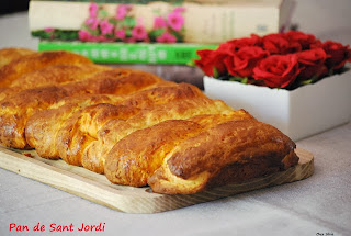 Pan de Sant Jordi (Thermomix)