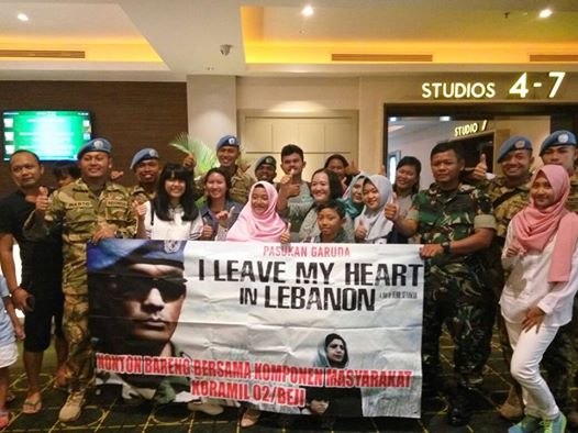 Kodim Depok Ajak Warga Nobar Film I Leave My Heart in Lebanon