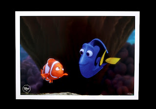 finding dory disney store lithograph prints 