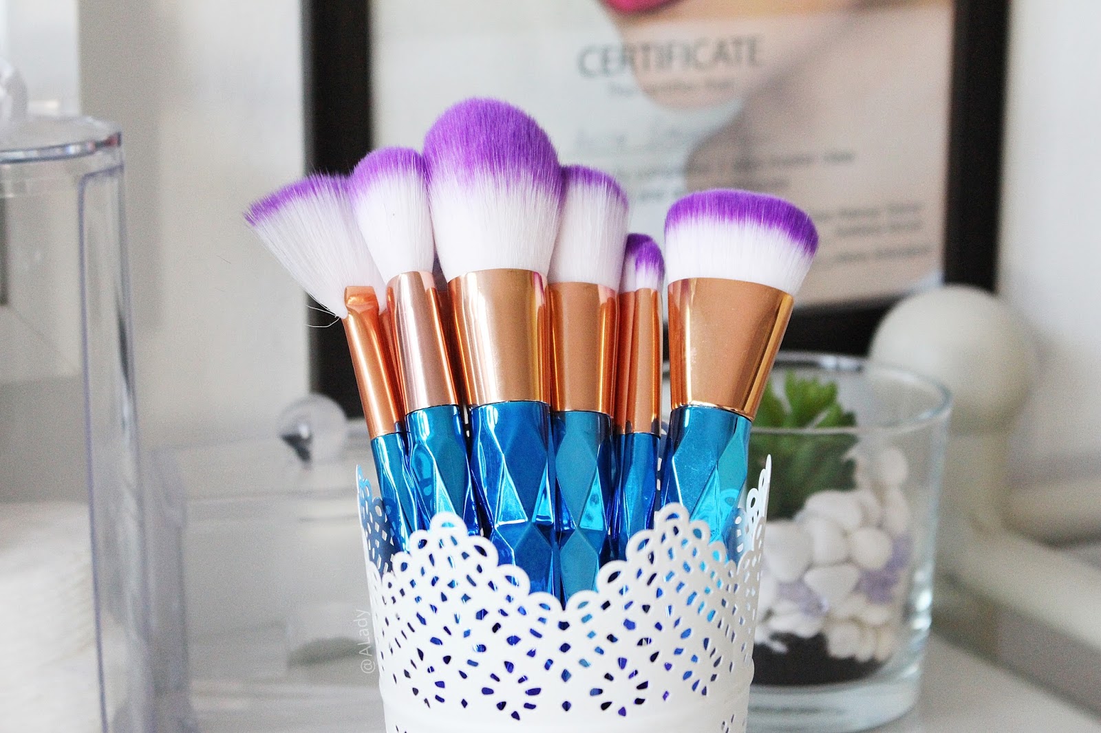 Unicorn brushes zaful