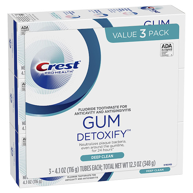 Crest Gum Detoxify Toothpaste