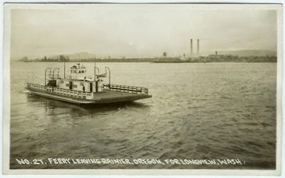 Long-Bell Ferry in Rainier, Oregon
