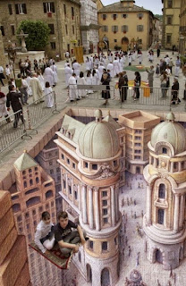 Karya mural 3 dimensi Kurt Wenner